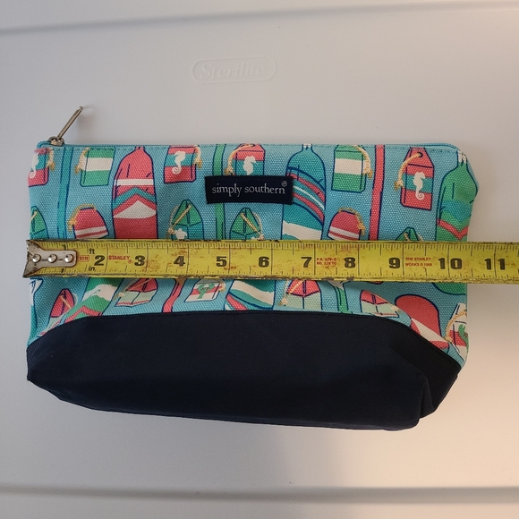Simply Southern Nautical Buoy Cosmetic Bag - Picture 8 of 11